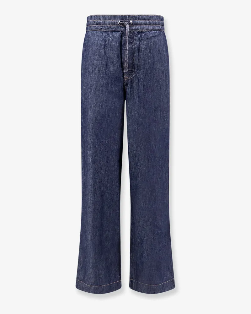 Loewe Jeans with adjustable drawstring -  - gender_Man Blue