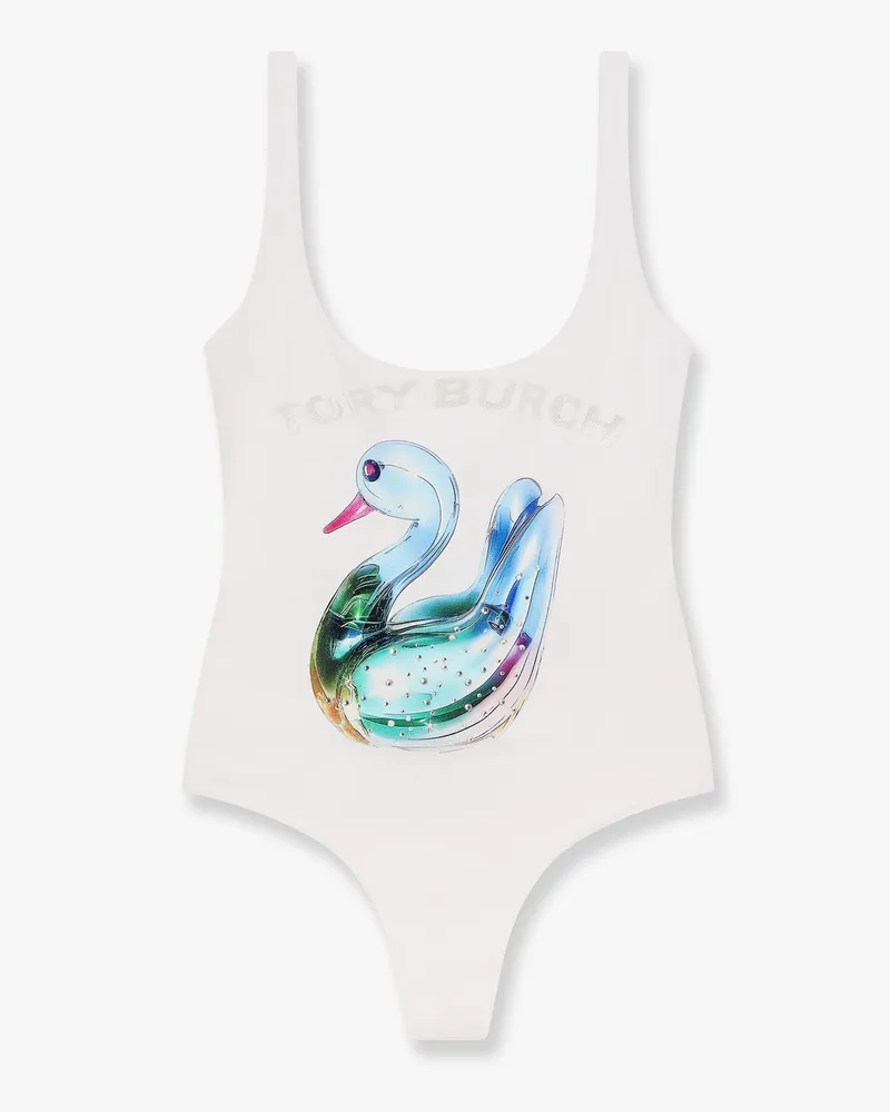 Tory Burch Nylon one piece swimsuit -  - gender_Woman White