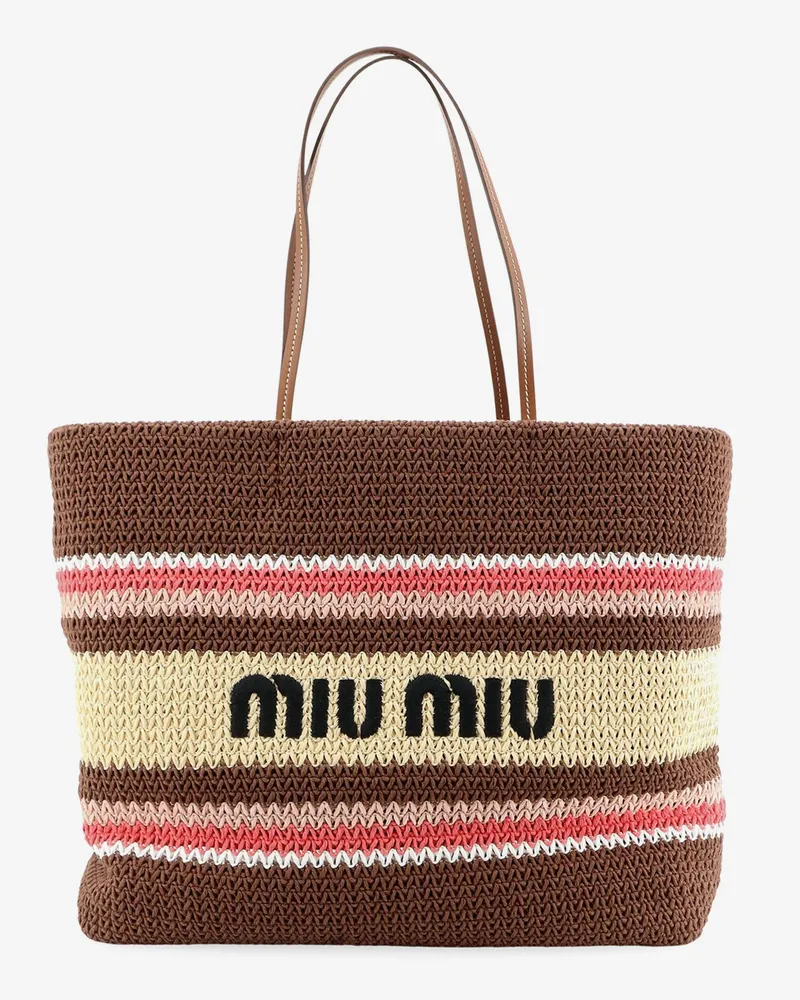 Miu Miu Crochet shopping bag -  - gender_Woman Multicolor
