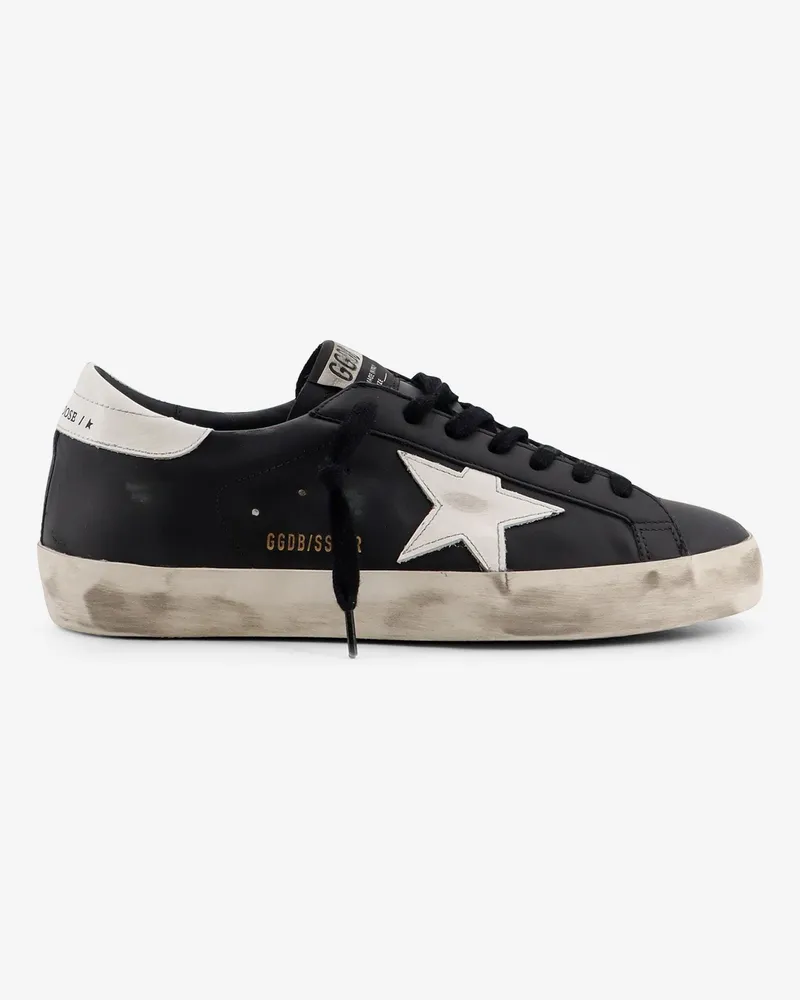 Golden Goose Super Star leather sneakers -  - gender_Man Black