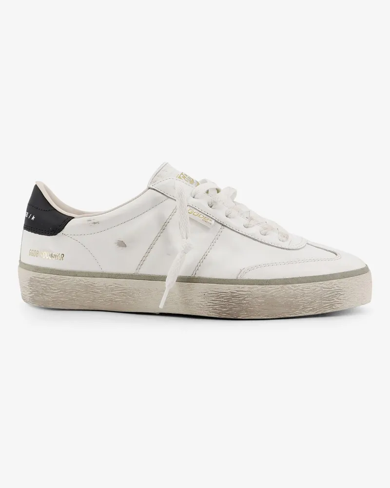 Golden Goose Soul Star leather sneakers -  - gender_Man White