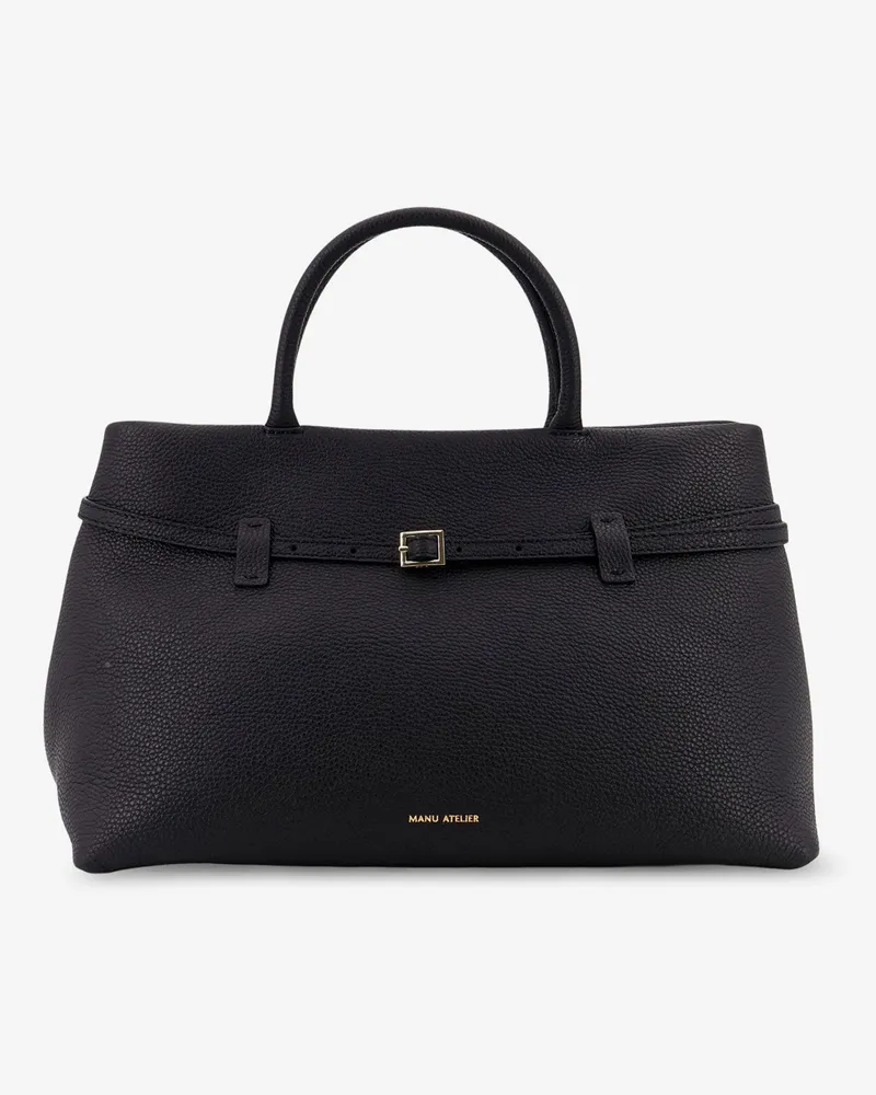 Manu Atelier Le Cambon 35 leather handbag -  - gender_Woman Black