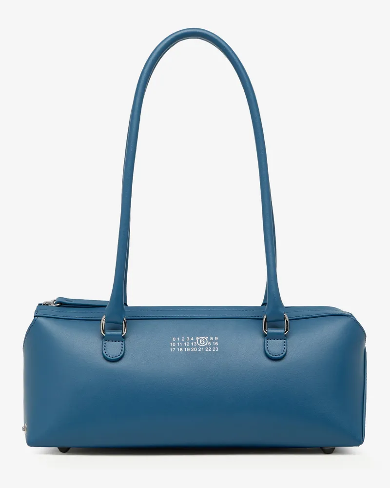 Maison Margiela Leather Bauletto shoulder bag -  - gender_Woman Blue