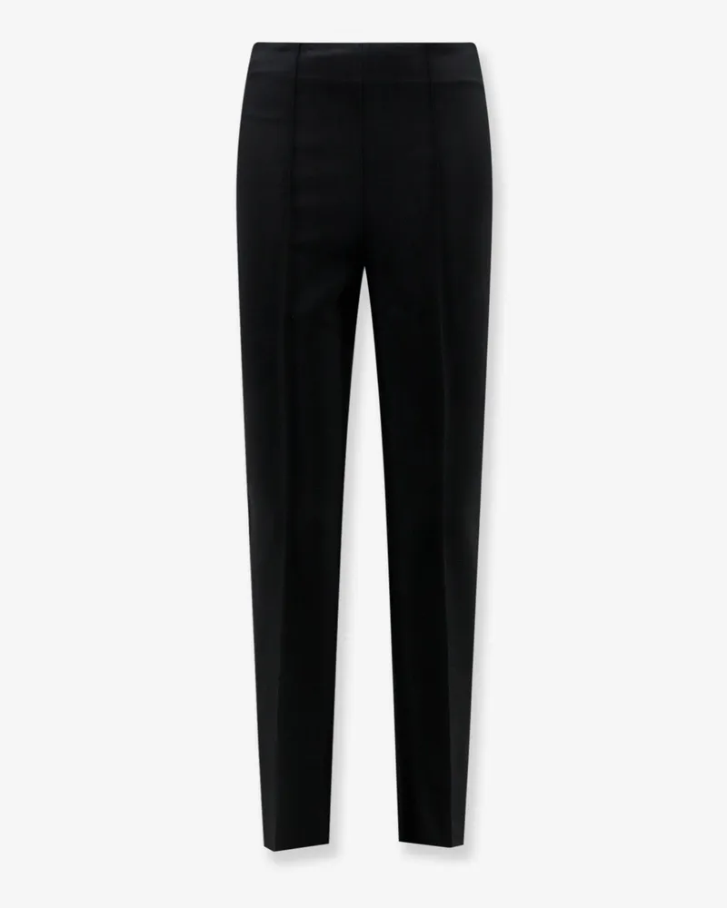 Róhe Cigarette Leg stretch viscose trousers -  - gender_Woman Black