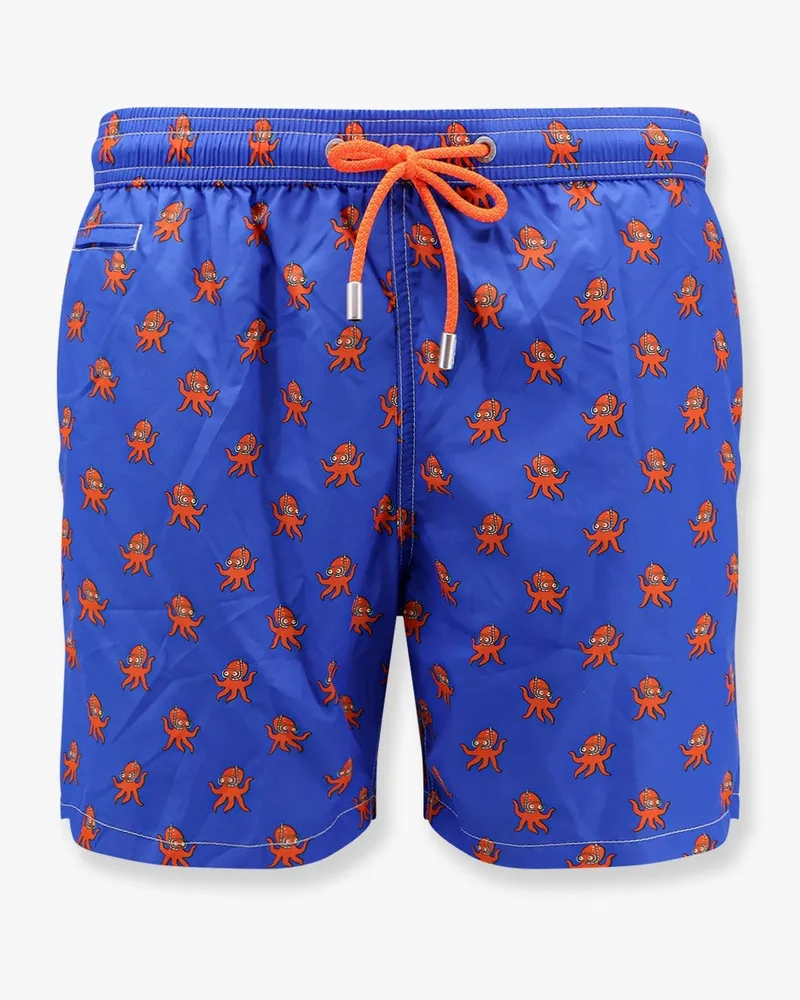 MC2 Saint Barth Lighting micro fantasy recycled nylon swim trunks with polpo sub print -  - gender_Man 