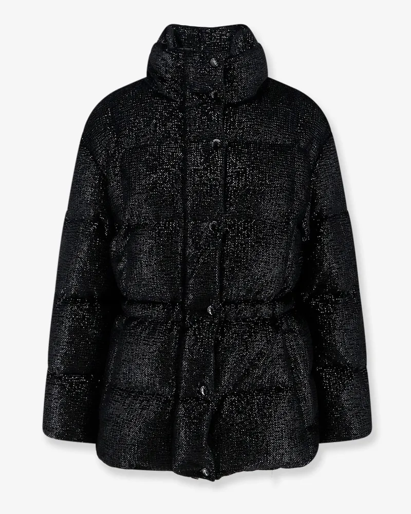 Moncler Mouettes shiny down jacket -  - gender_Woman Black