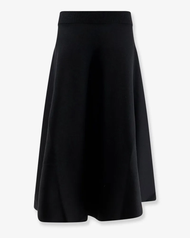 NUDE Knitted long skirt -  - gender_Woman Black