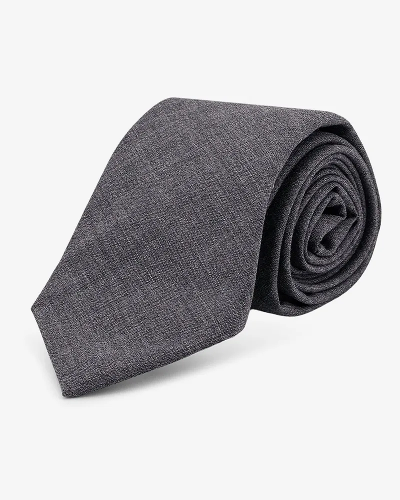 Brunello Cucinelli Wool tie -  - gender_Man Grey