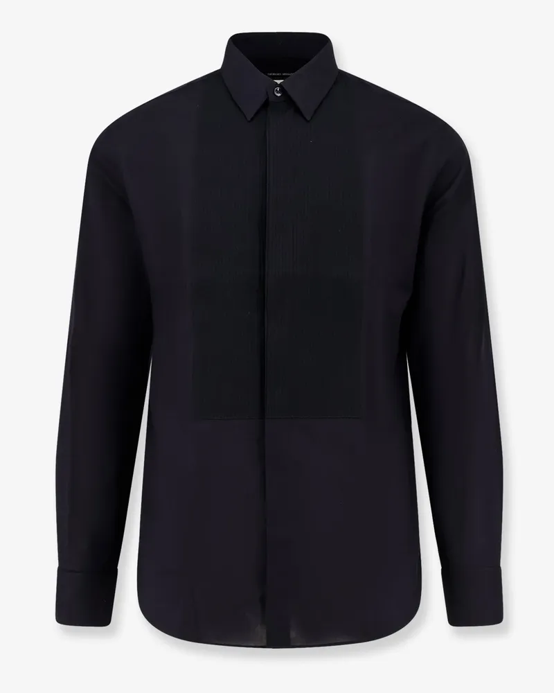 Giorgio Armani Cotton shirt -  - gender_Man Black