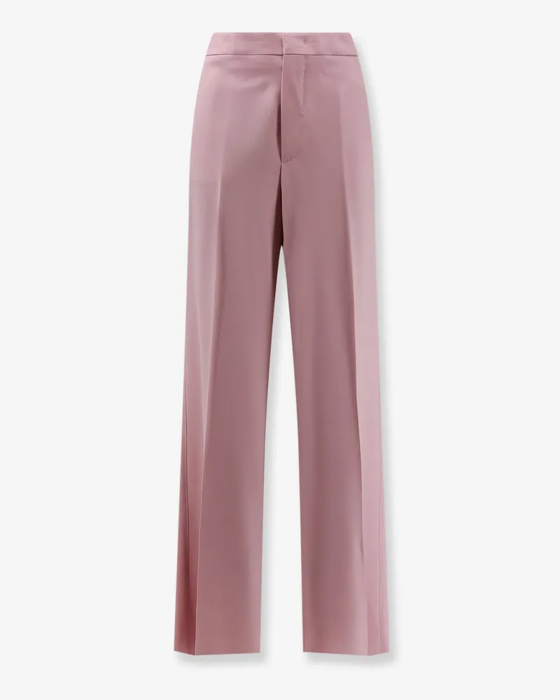 Tagliatore Parigi stretch virgin wool trousers -  - gender_Woman Pink