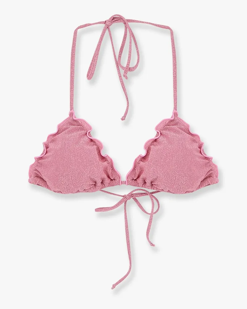 MC2 Saint Barth Sagittarius nylon bikini top -  - gender_Woman Pink