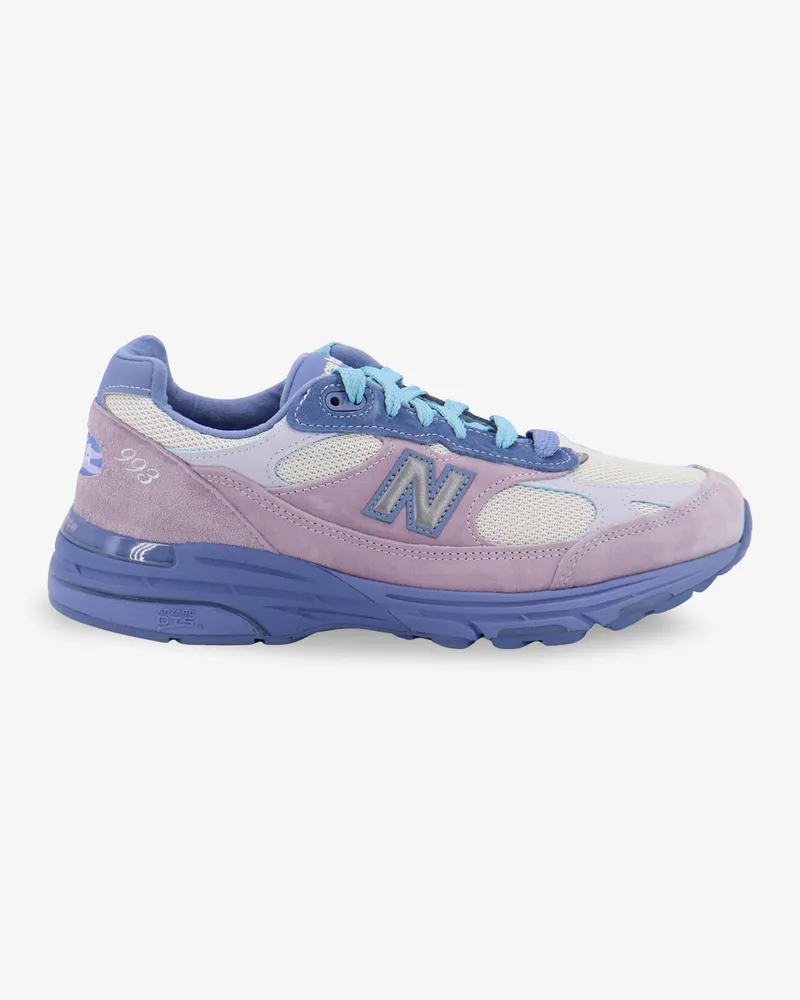 New Balance U9935 mesh and suede sneakers -  - gender_Unisex Purple