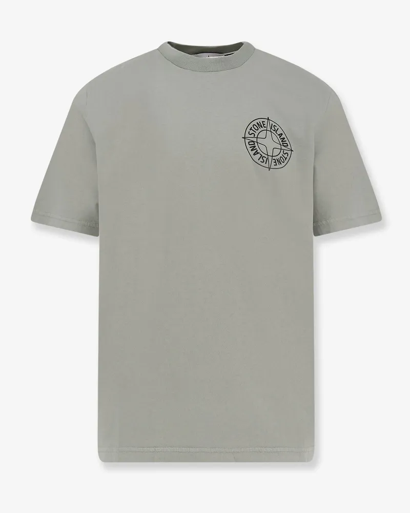 Stone Island Organic cotton t-shirt -  - gender_Man Green
