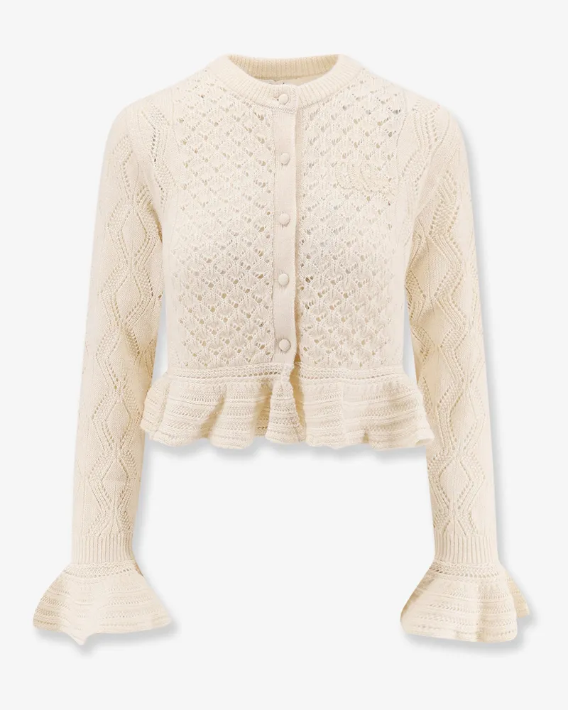 Chloé Cardigan with rouches -  - gender_Woman White