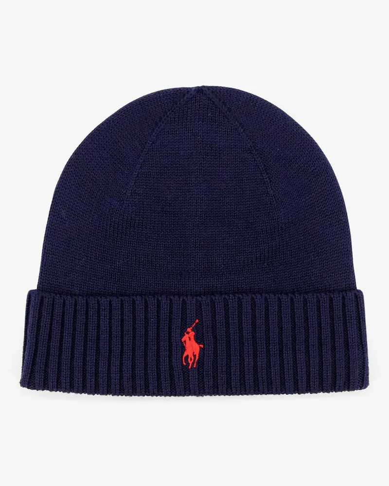 Ralph Lauren Wool hat -  - gender_Man Blue