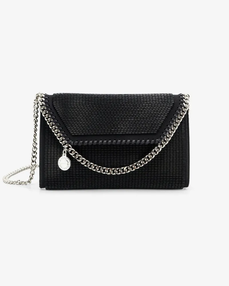 Stella McCartney Falabella sequin crossbody bag -  - gender_Woman Black