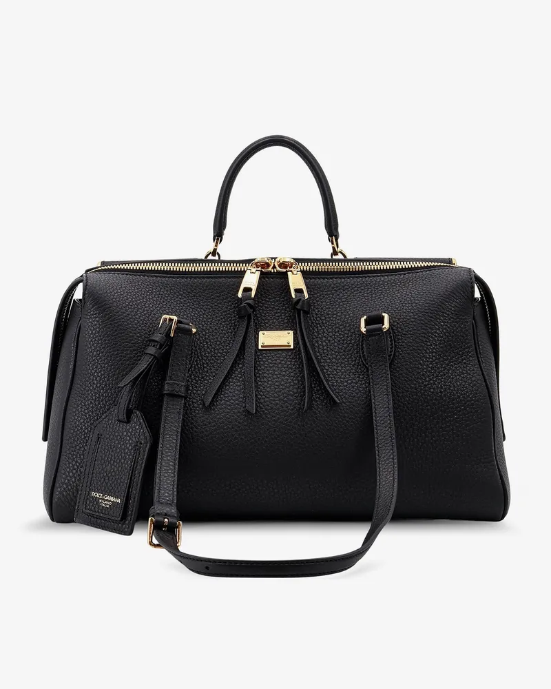 Dolce & Gabbana Vittoria leather handbag -  - gender_Woman Black