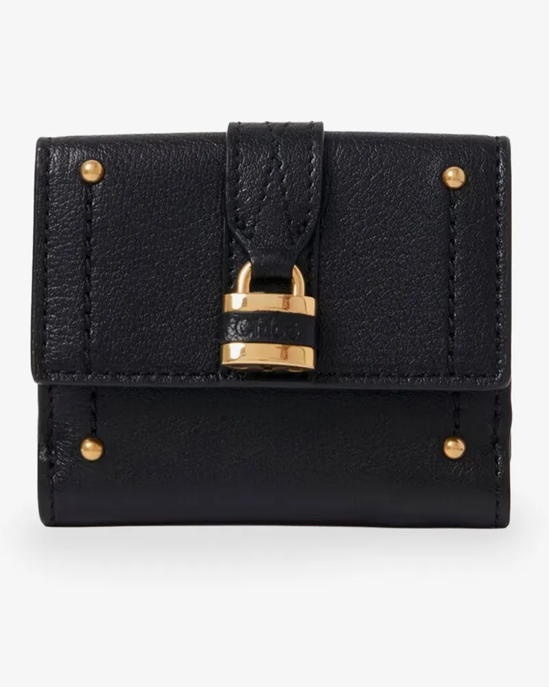 Chloé Paddington Trifold leather wallet -  - gender_Woman Black