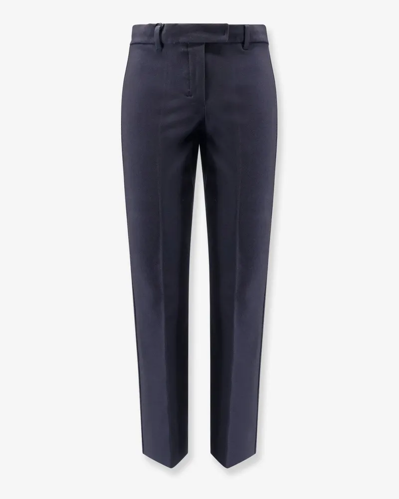 Max Mara Umanita cotton blend trousers -  - gender_Woman Blue