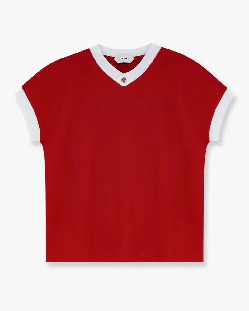 Versace Vintage cotton t-shirt -  - gender_Woman Red