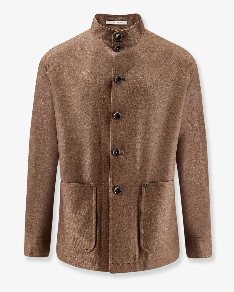 Tagliatore Single-breasted Loro Piana fabric blazer -  - gender_Man Brown
