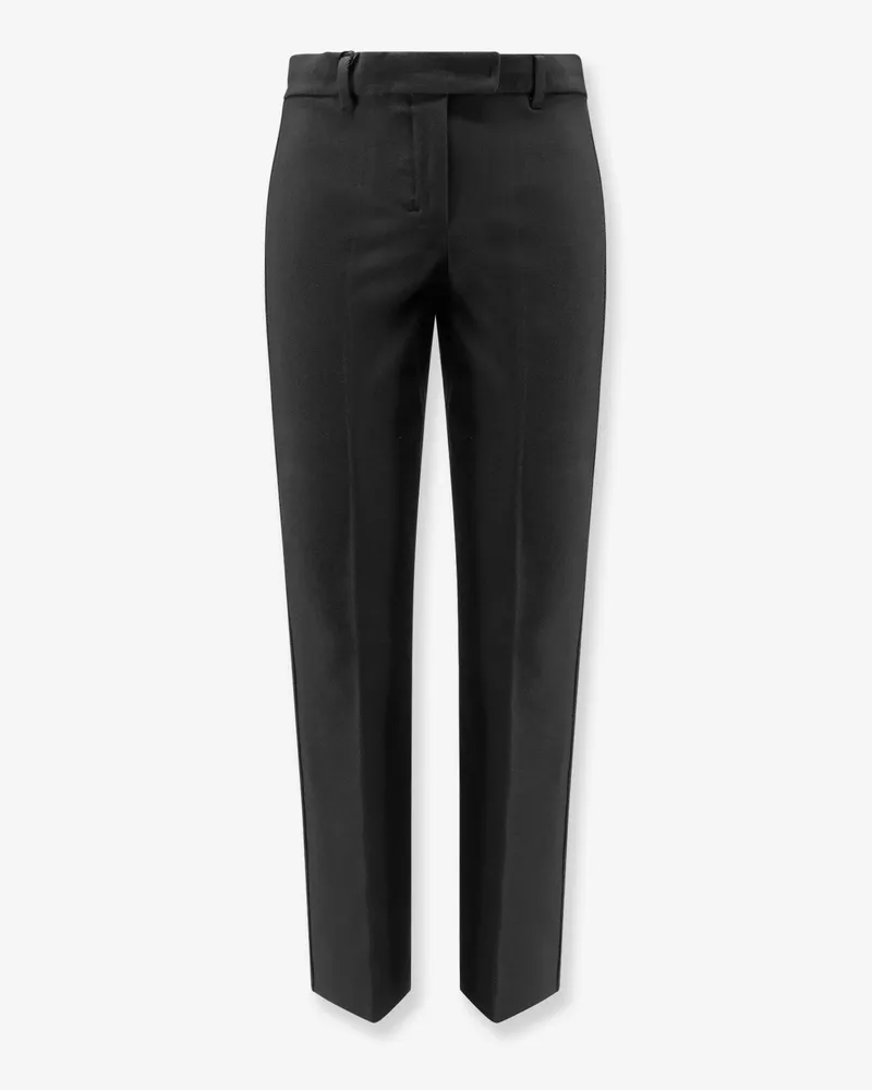 Max Mara Umanita cotton blend trousers -  - gender_Woman Black