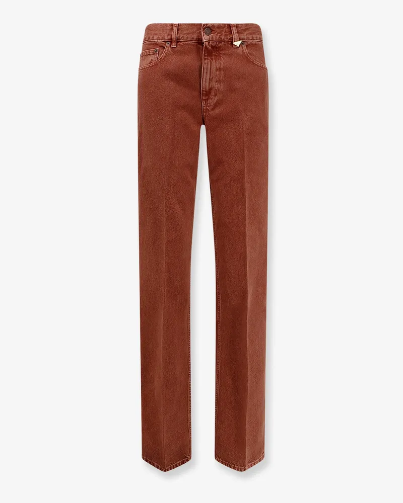 Chloé Colored denim trousers -  - gender_Woman Orange