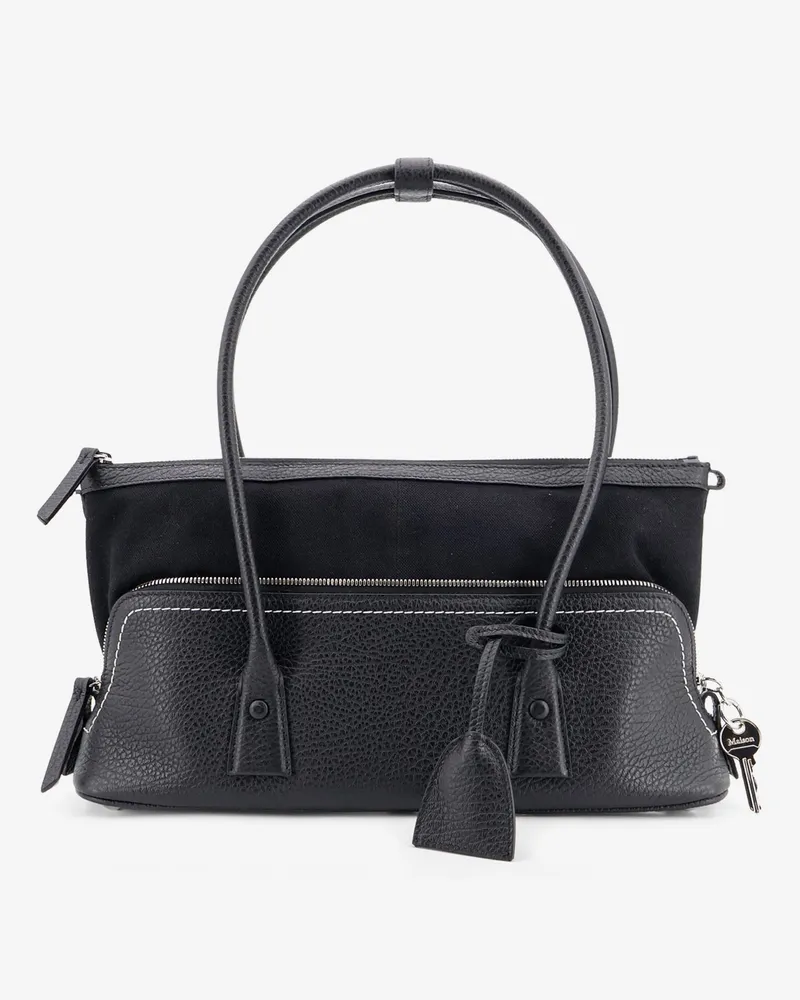 Maison Margiela 5AC Shoulder East West Leather Shoulder Bag -  - gender_Woman Black