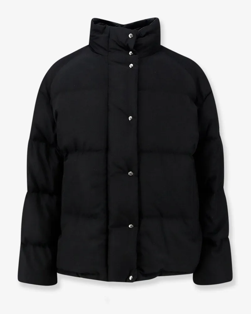 Moncler Verone nylon and cotton down jacket -  - gender_Woman Black