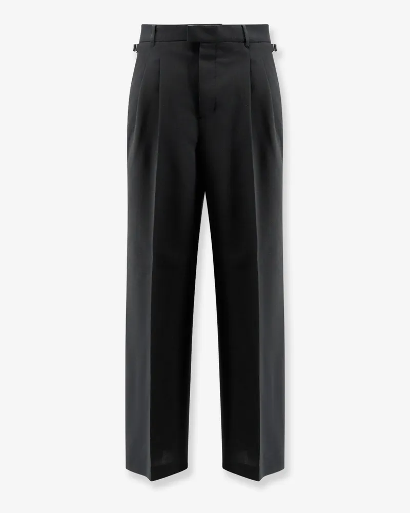 AMI Paris Virgin wool trousers -  - gender_Man Grey