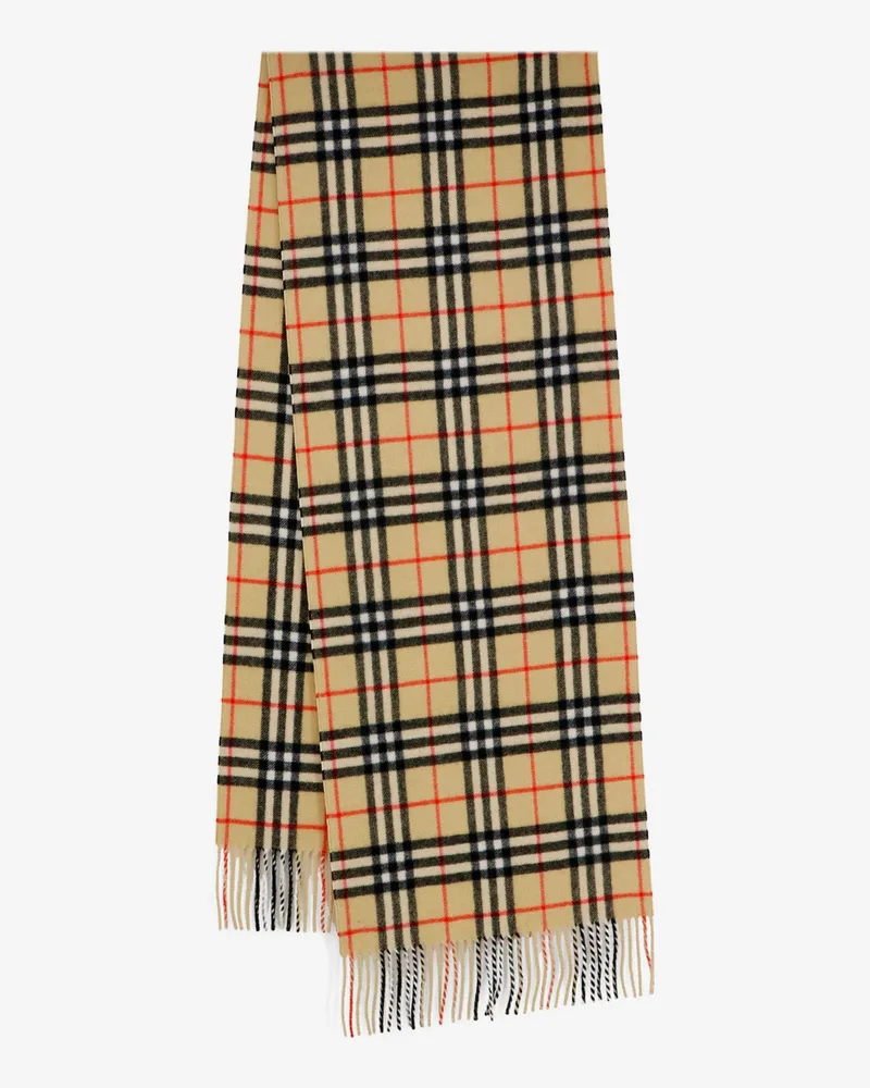 Burberry Lola Medium Check scarf -  - gender_Unisex Beige