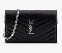 Envelope leather wallet crossbody bag -  - gender_Woman