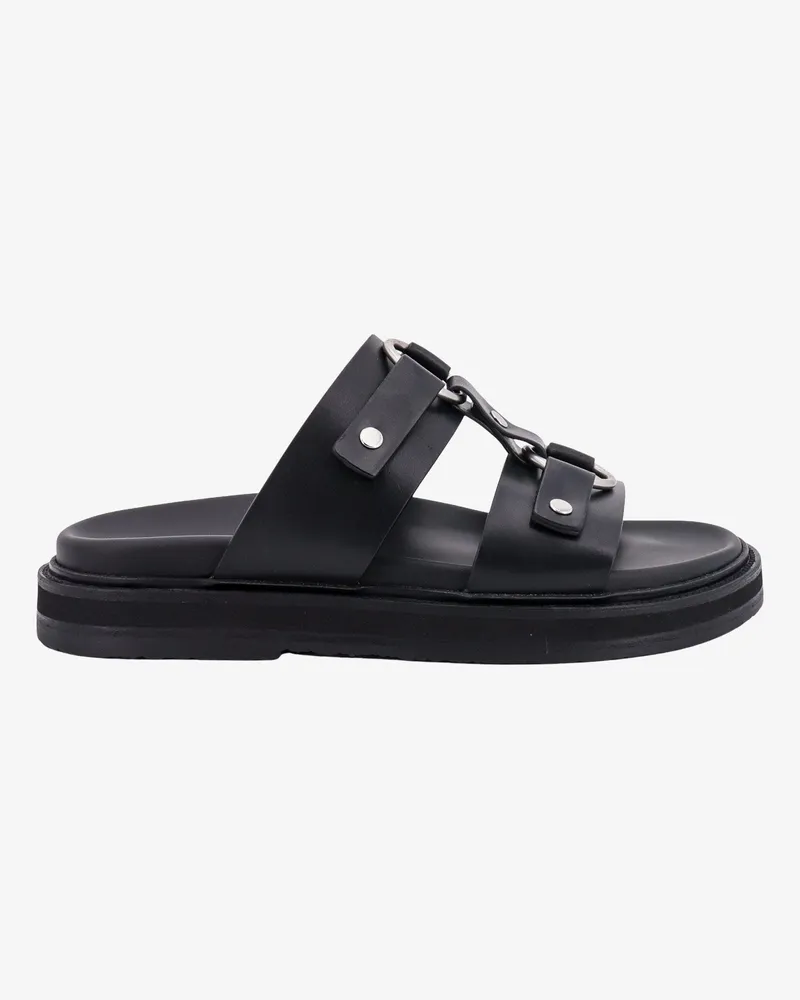 Celine Leather sandals -  - gender_Man Black