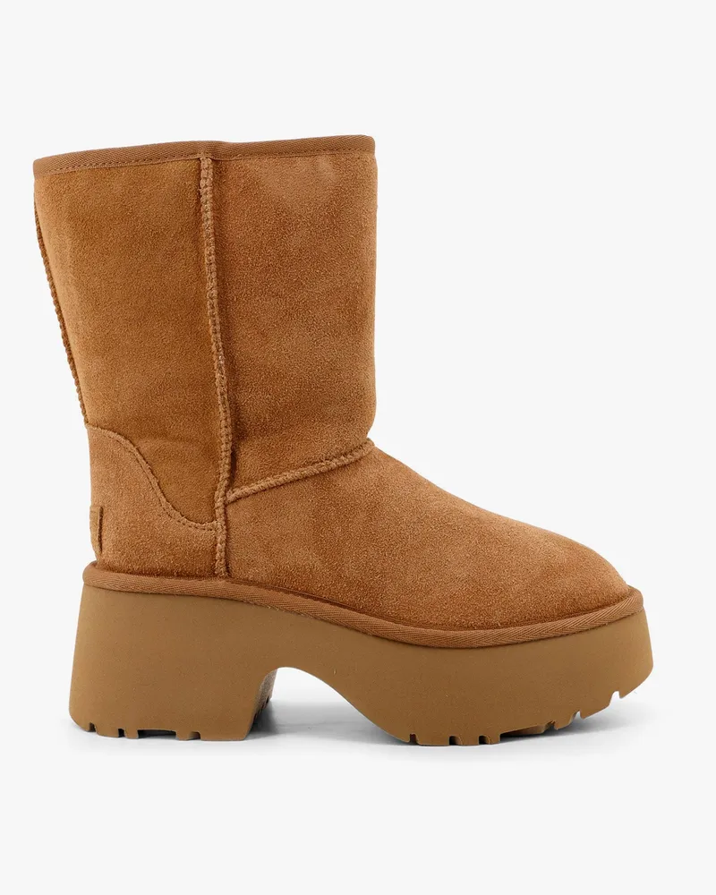 UGG W classic shorts new heights suede boots.usa reference size -  - gender_Woman Brown