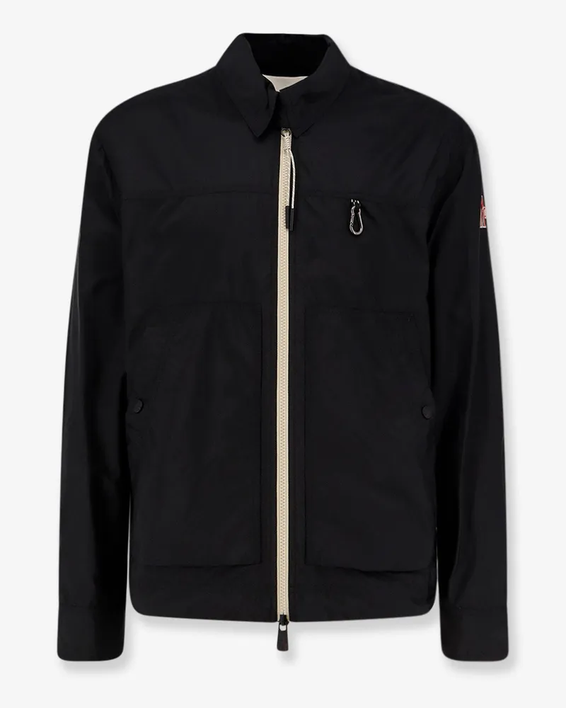 Moncler Brive jacket with Logo patch -  - gender_Man Black