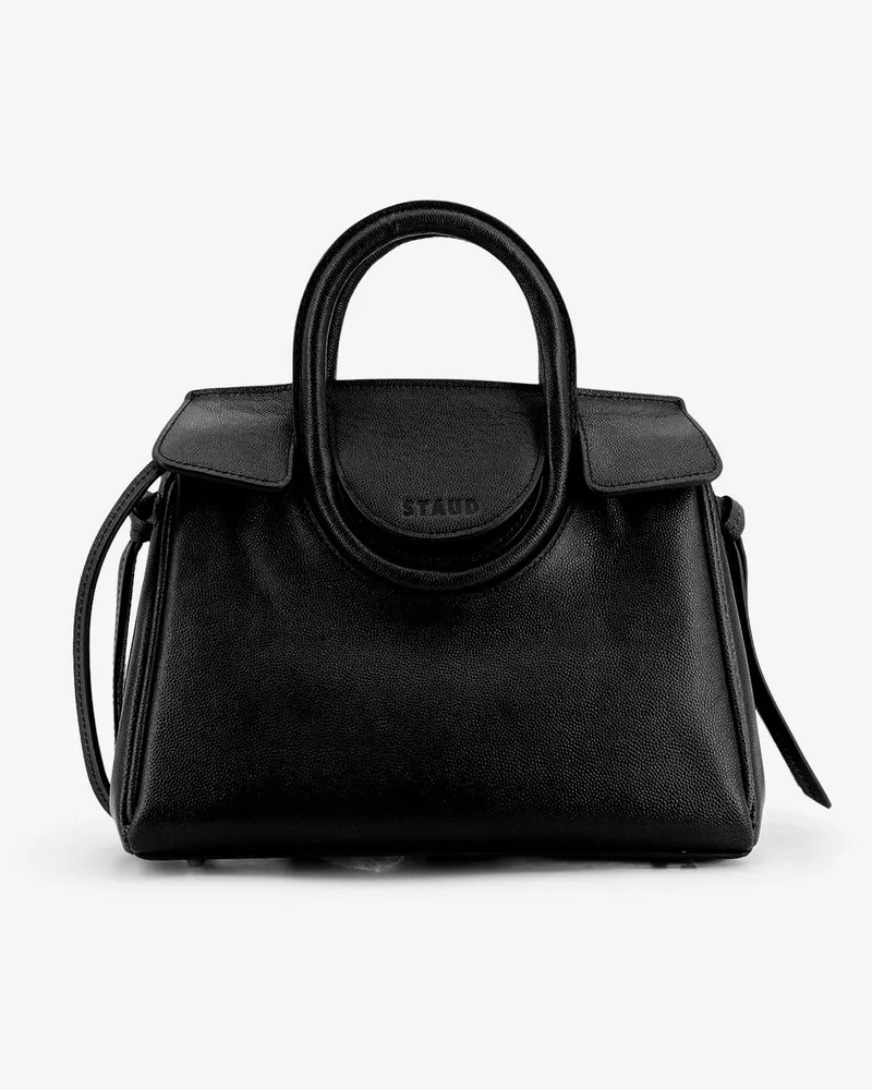 STAUD Maude leather shoulder bag -  - gender_Woman Black