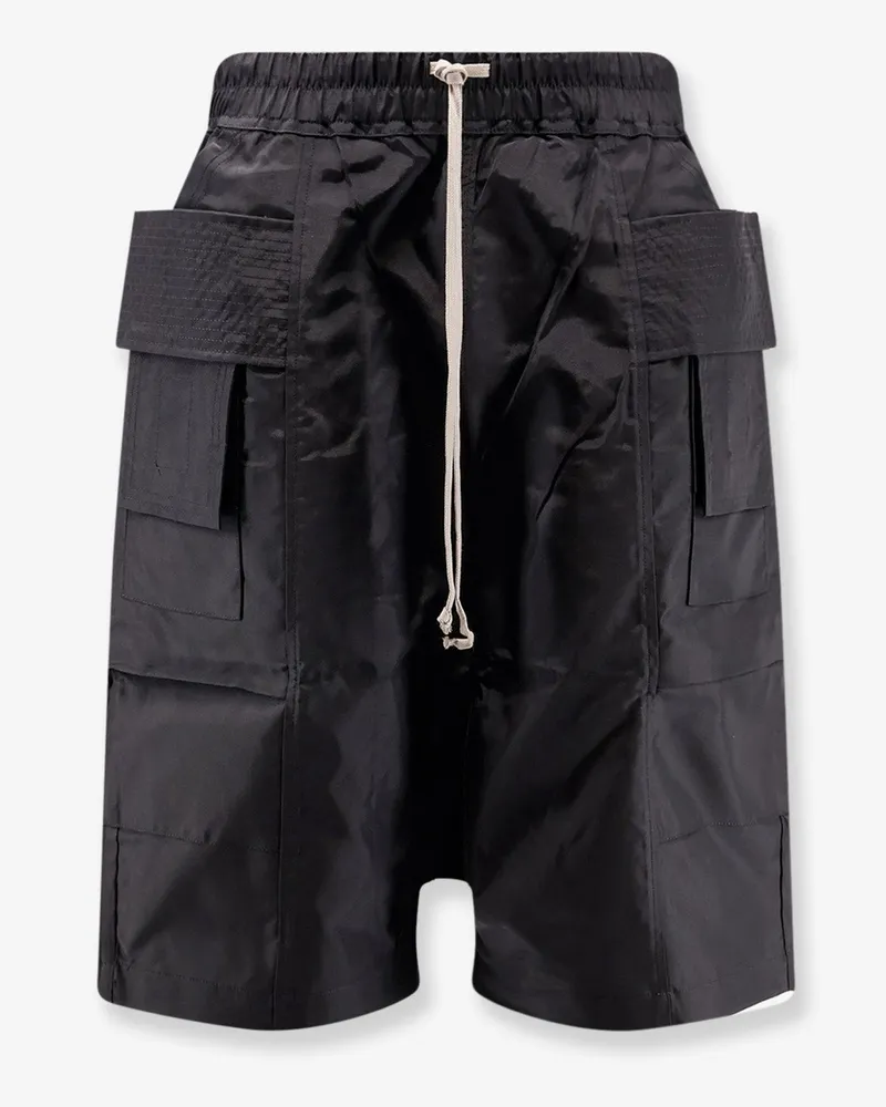 DRKSHDW by Rick Owens Creatch Cargo Pods recycled nylon shorts -  - gender_Man Black