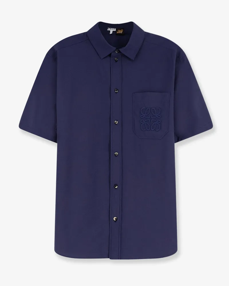 Loewe Paula's Ibiza cotton blend shirt -  - gender_Man Blue