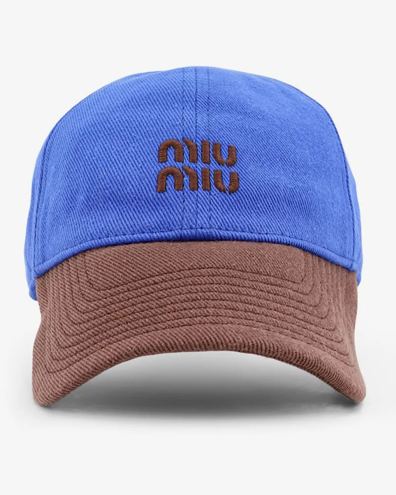 Miu Miu Cotton hat -  - gender_Woman Blue