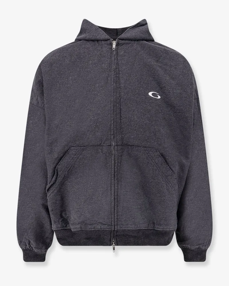 Balenciaga Tromphe L'oeil cotton sweatshirt -  - gender_Man Grey