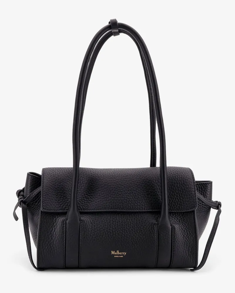 Mulberry Leather shoulder bag with logo -  - gender_Woman Black