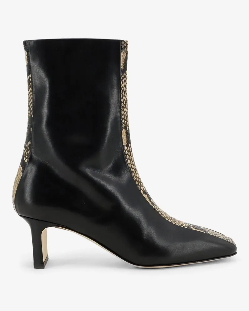 aeyde Leather ankle boots -  - gender_Woman Black