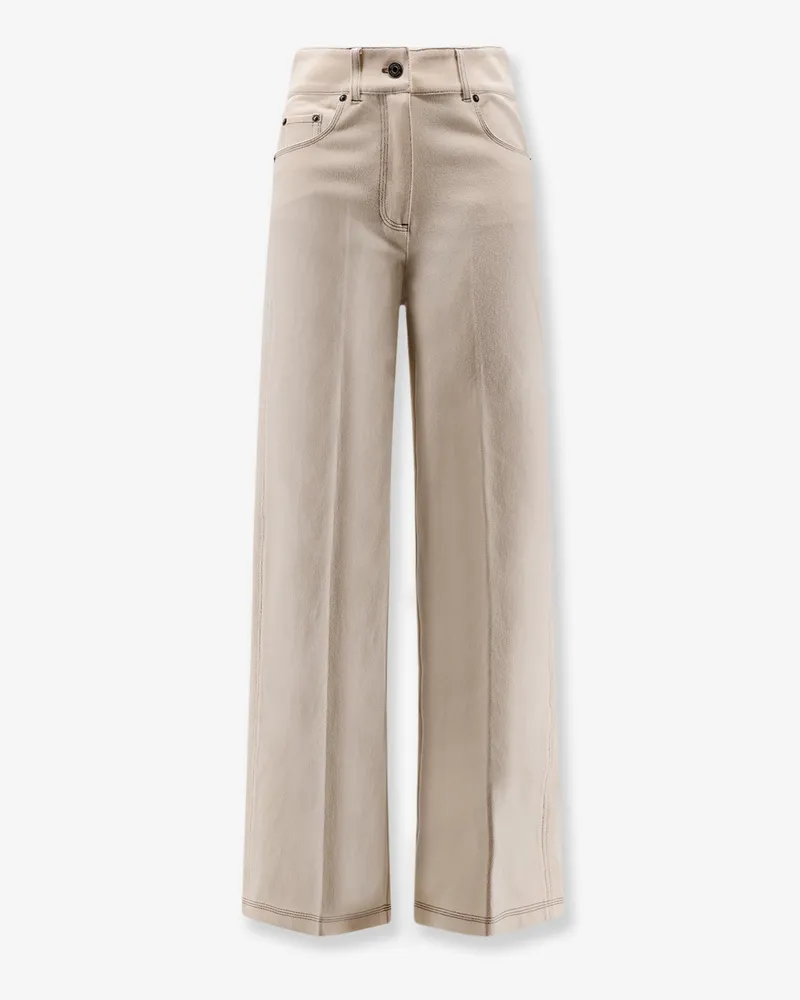 Max Mara Cotton blend Mxpribes trousers -  - gender_Woman Beige