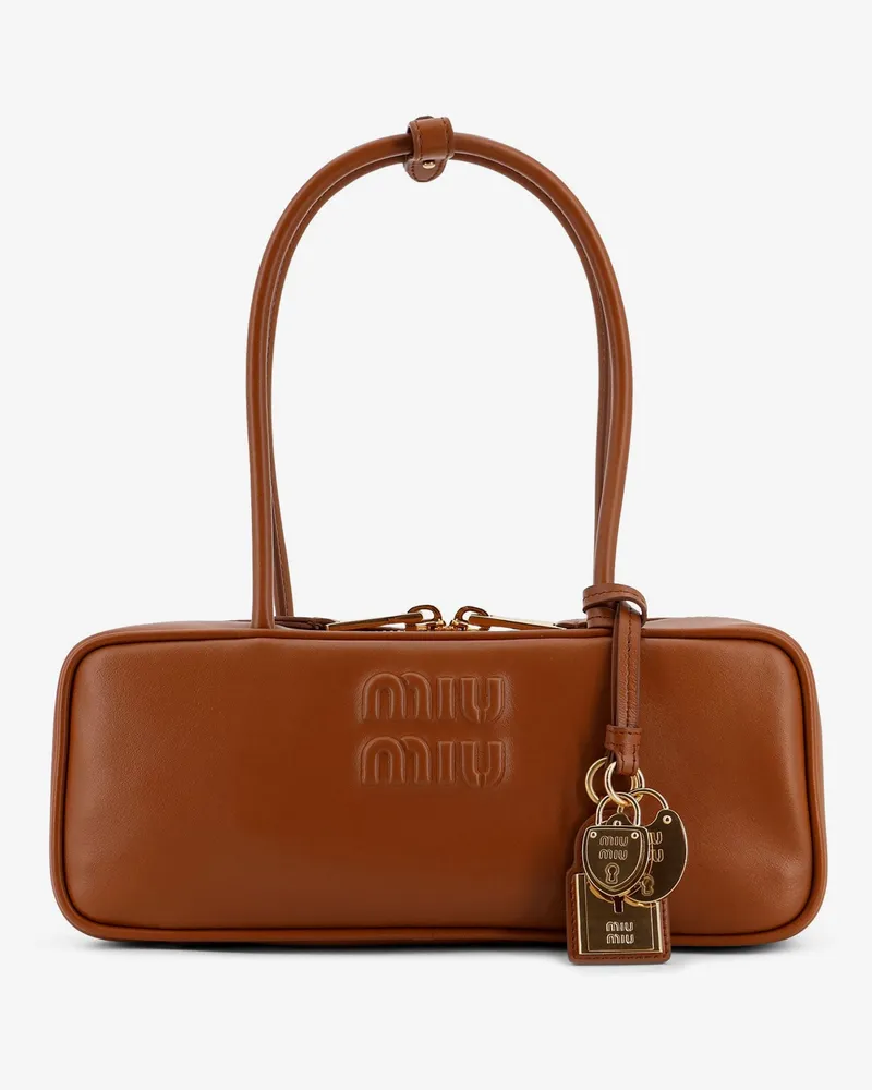Miu Miu Beau leather handbag -  - gender_Woman Brown