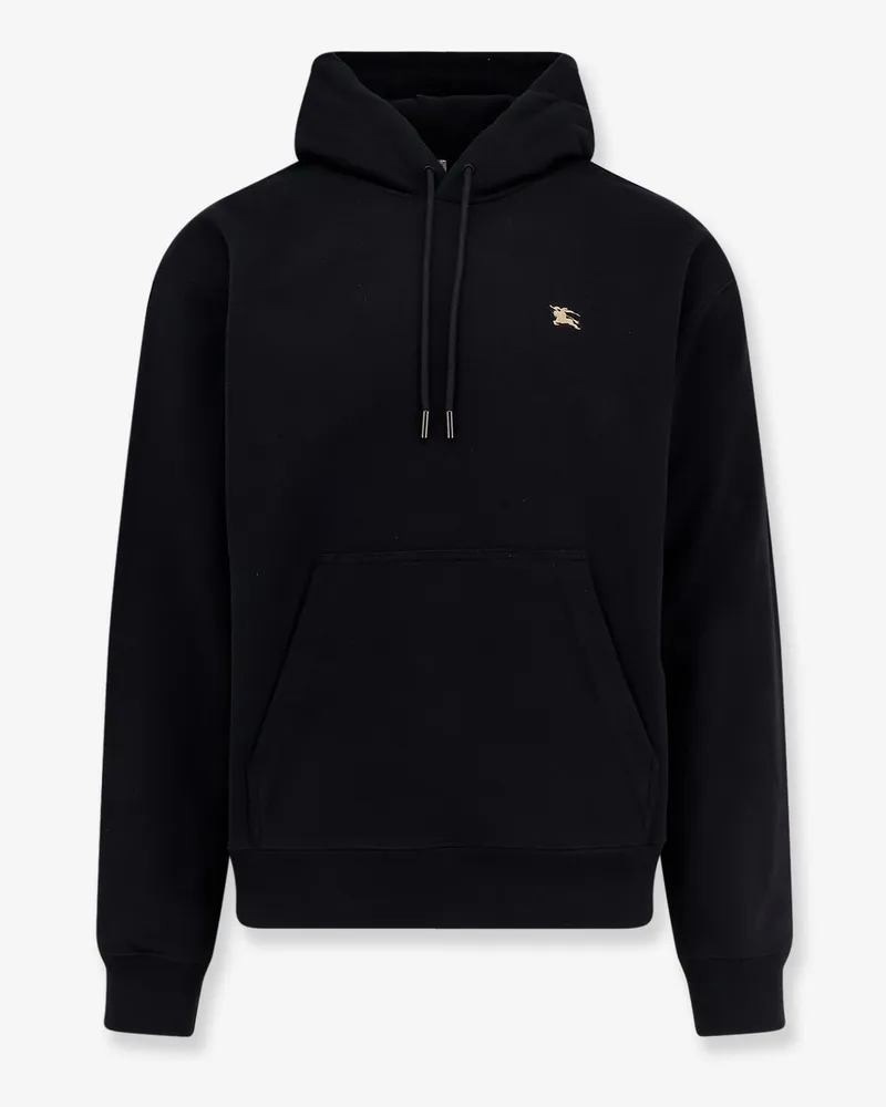 Burberry Cotton sweatshirt with logo embroidery -  - gender_Man Black