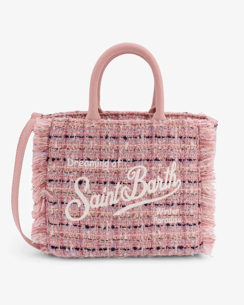 MC2 Saint Barth Vanity crossbody bag with embroidered logo on the front -  - gender_Woman Pink