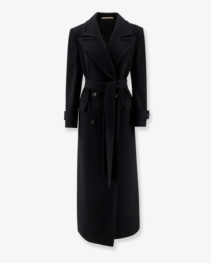 Tagliatore Julia double-breasted wool and cashmere coat -  - gender_Woman Black