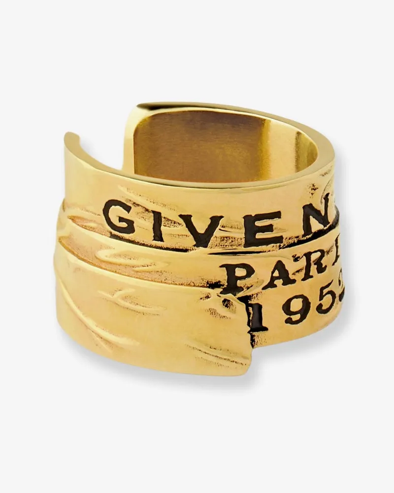 Givenchy Metal  Tape Earcuff with gold finishes - GIVENCHY - gender_Woman Gold