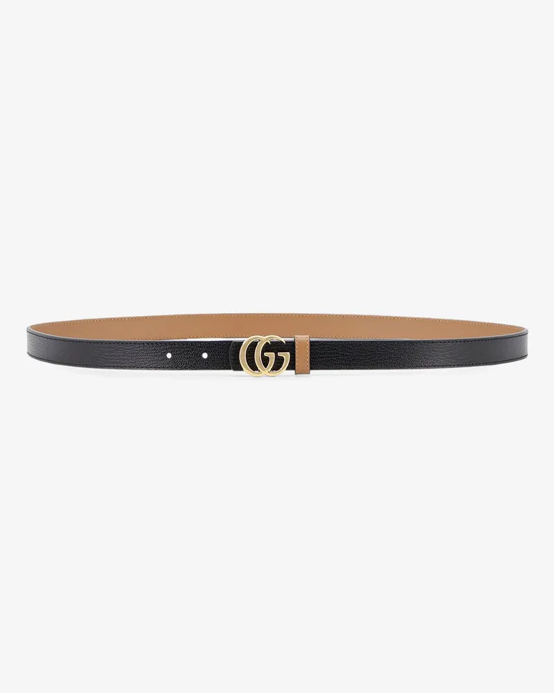Gucci Reversible leather belt -  - gender_Woman Black