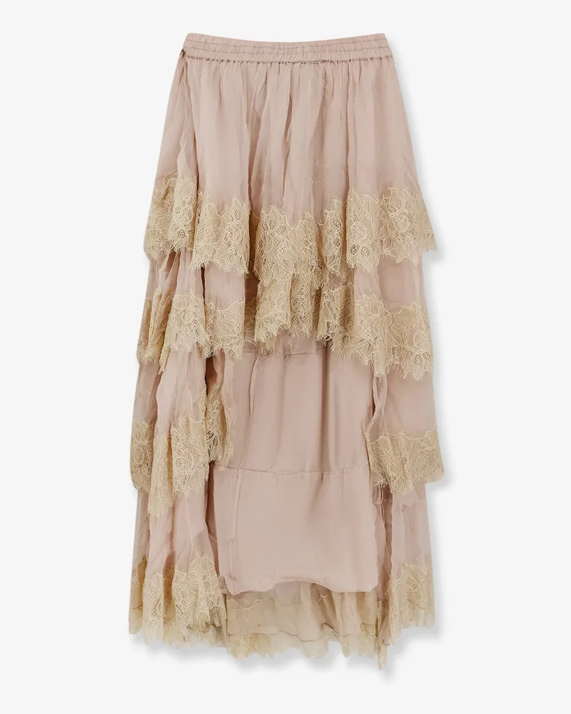 Mes Demoiselles Dana viscose skirt -  - gender_Woman Beige